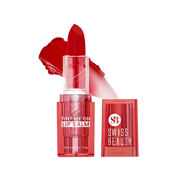 Swiss Beauty Tint Me On Lip Balm, Shade - Pink Macaroon 3.5 gm