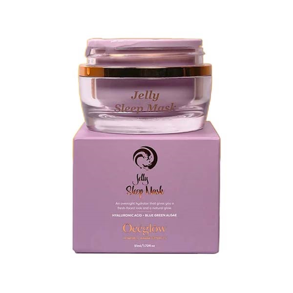 Oceglow Sleeping Jelly Mask with Hyaluronic Acid & Blue Green Algae 51 ml