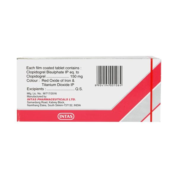 Clavix 150mg Tablet 10'S