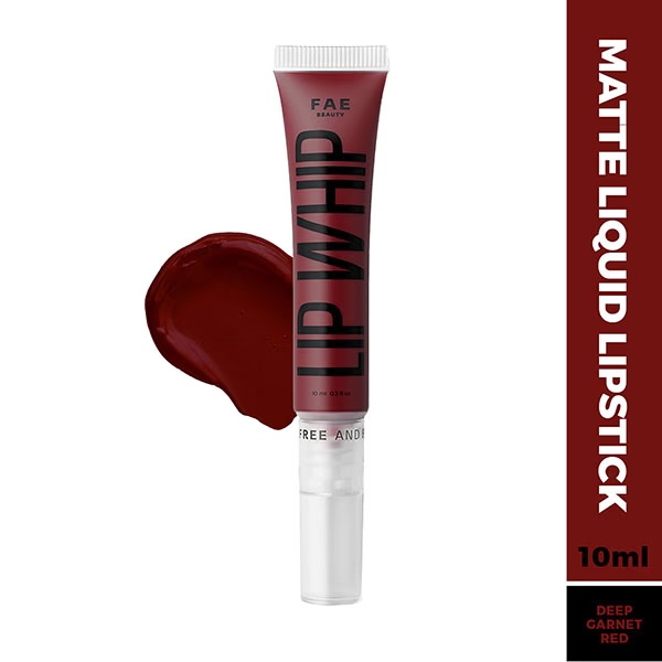 Fae Beauty Lip Whip 12H Matte Liquid Lipstick - Long Wear, Non Drying - Revenge 10 ml