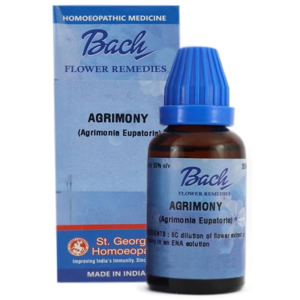 St. George's Bach Flower Agrimony 6 CH 100 ml