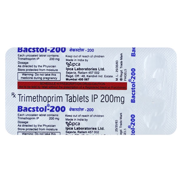 Bacstol 200mg Tablet 10'S