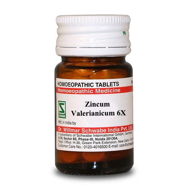 Dr.Willmar Schwabe Zincum Valerianicum 6X Tablet 20 gm