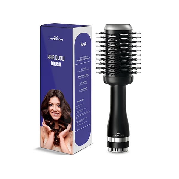 Winston Blow Drying Brush with Adjustable Temperature Setting (1200W, Black) 750 gm 1 9138-winston-blow-drying-brush-with-adjustable-temperature-setting-1200w-black-750-gm-1.jpg