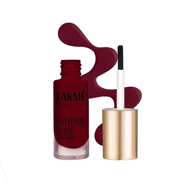 Lakme 9To5 P+G Nail Smokey Crimson 6 ml