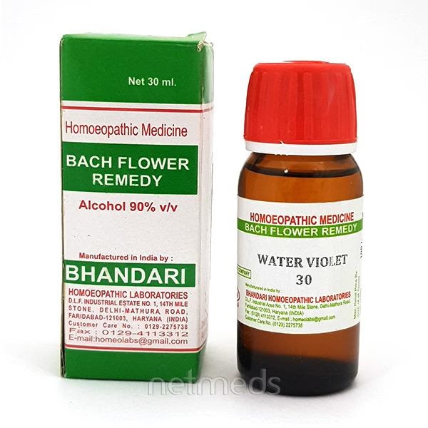 Bhandari Bach Flower Water Violet 30 Liquid 30 ml