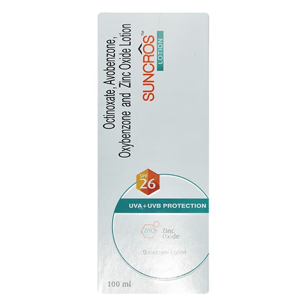 Suncros Sunscreen SPF 26 Lotion 100ml 1 9313-suncros-sunscreen-spf-26-lotion-100ml-1.jpg