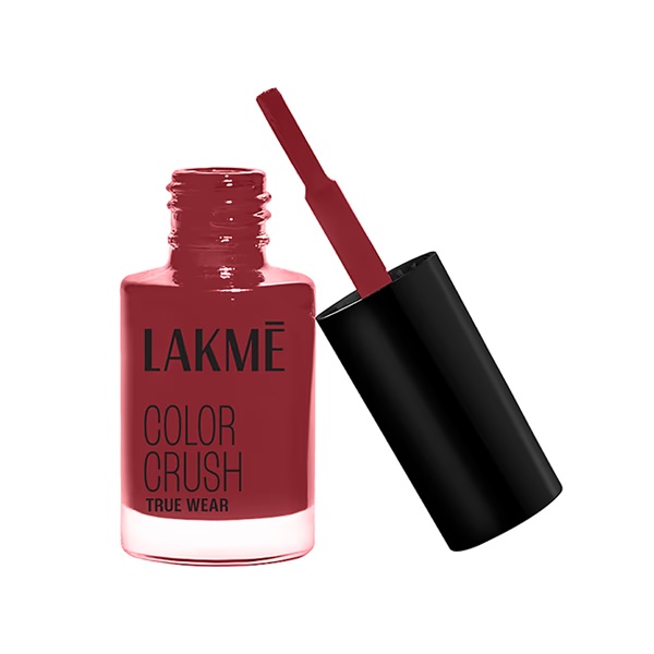 Lakme True Wear Color Crush Nail Polish, Long Lasting & Vibrant Nail Paint, 25, 6ml
