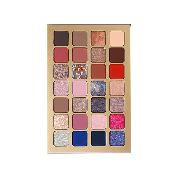 Daily Life Forever52 28 Color Intense Eyeshadow Palette(Blue Lava - 003) 50.4 gm