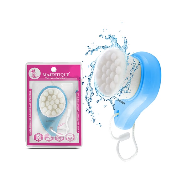 Majestique Face Brush for Cleansing and Exfoliating for Gentle Cleaning - Multicolor 1's 1 9451-majestique-face-brush-for-cleansing-and-exfoliating-for-gentle-cleaning-multicolor-1-s-1.jpg