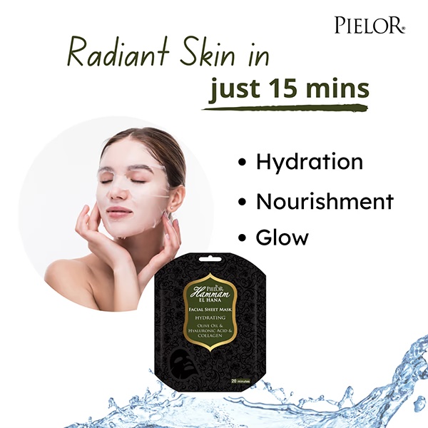 PIELOR HAMMAM EL HANA FACIAL SHEET MASK 25 ml