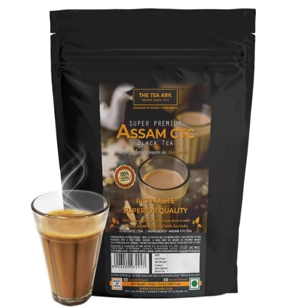 The Tea Ark Assam CTC Premium Black Tea Powder 500 gm
