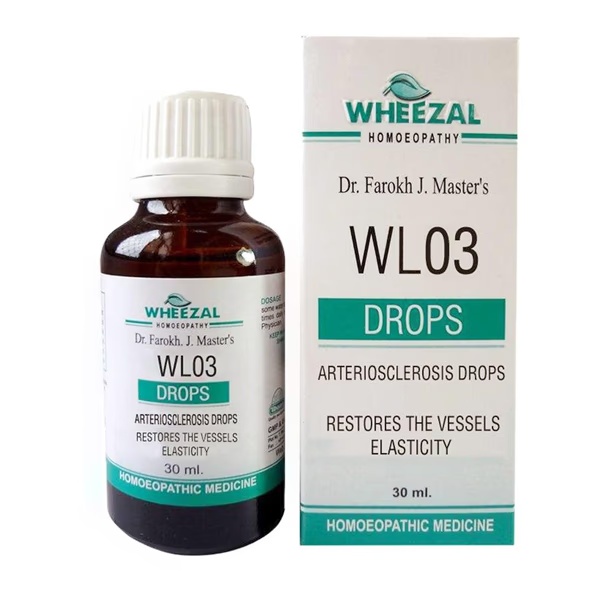 Wheezal Wl-3 Arteriosclerosis Drops 30ML
