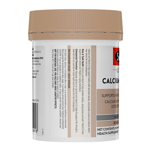 Swisse Ultiboost Calcium + Vitamin D Tablet 90's