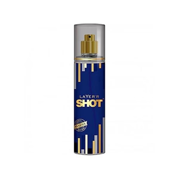 Layer'r Shot Gold Body Spray - Passion Fragrant 135ml