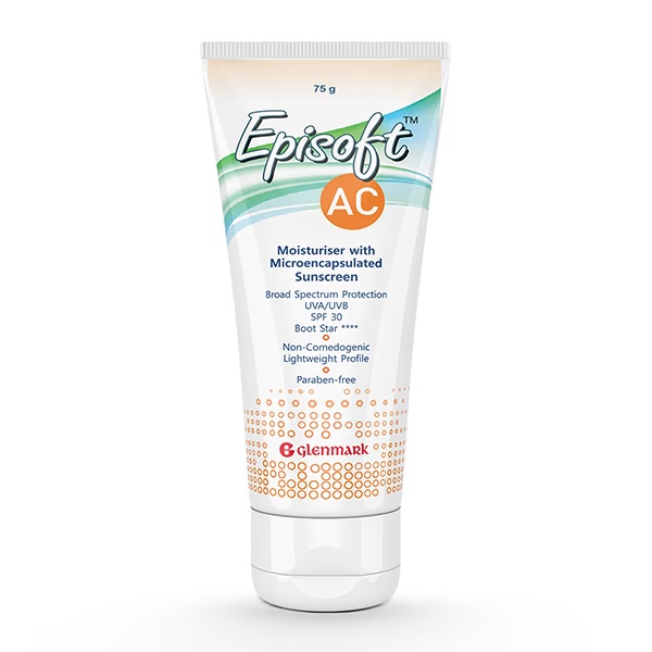 EPISOFT AC SPF 30 UVA/UVB Sunscreen 75gm (N)