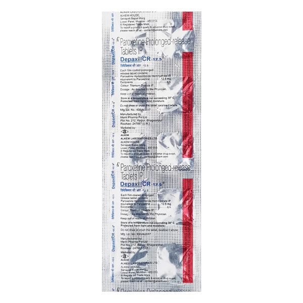 Depaxil CR 12.5mg Tablet 10'S