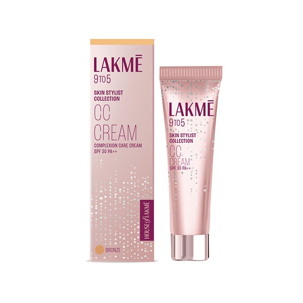 Lakme 9 To 5 Cc Cream, Tinted Moisturiser, Bronze 20 gm
