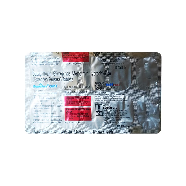 DAPATURN GM 1 Tablet 10's