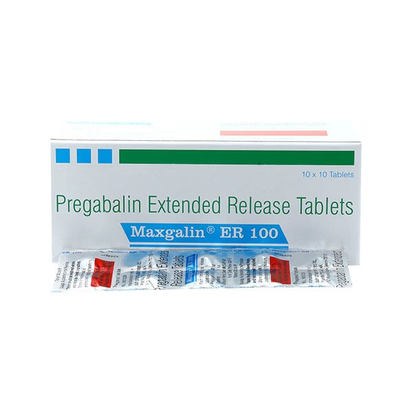 Maxgalin ER 100mg Tablet 10'S
