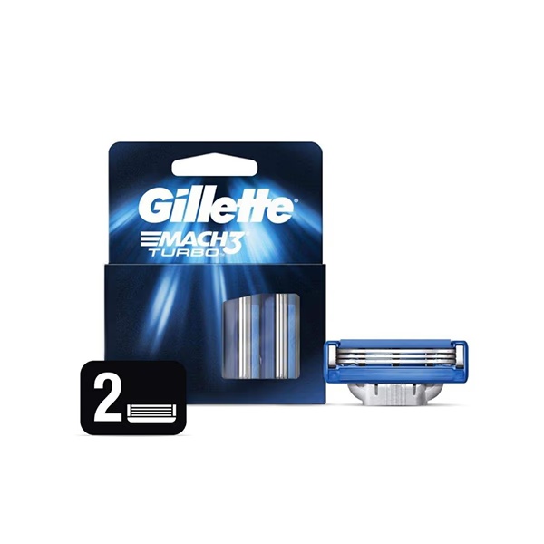 Gillette Mach 3 Turbo Cartridge - 2's