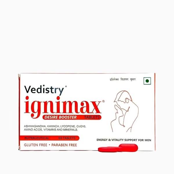 Vedistry Ignimax Desire Booster Tablet 60's 1 9816-vedistry-ignimax-desire-booster-tablet-60-s-1.jpg