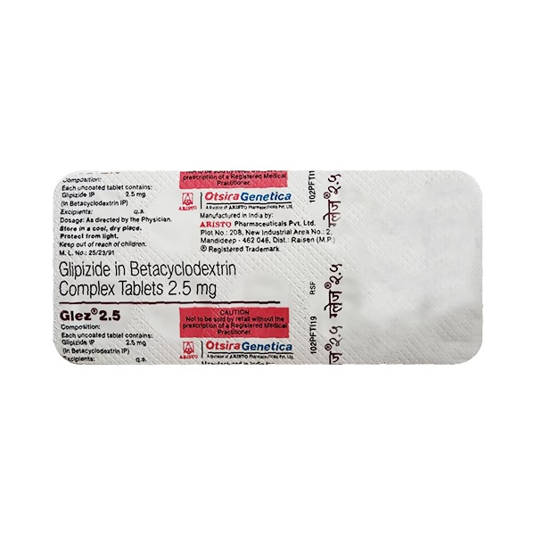 Glez 2.5mg Tablet 10'S 1 9827-glez-2-5mg-tablet-10-s-1.jpg