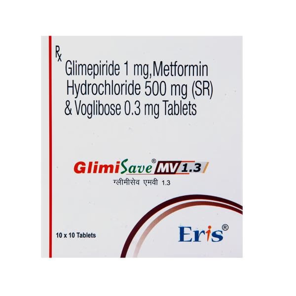 Glimisave MV 1.3 Tablet 10'S