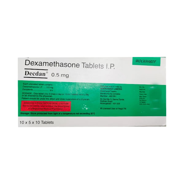 Decdan 0.5mg Tablet 10'S
