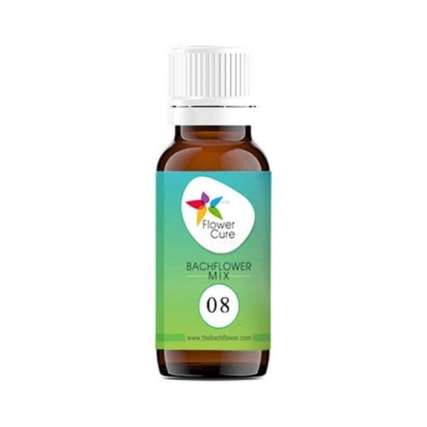 Flower Cure Bach Flower Mix 08 Drops 30 ml