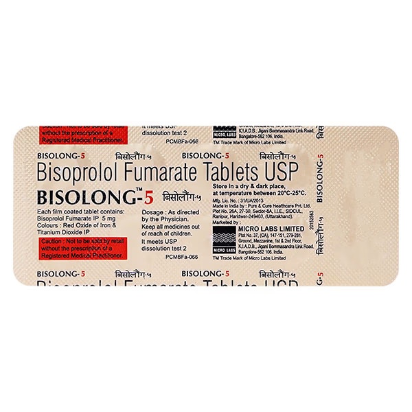 BISOLONG 5mg Tablet 10's