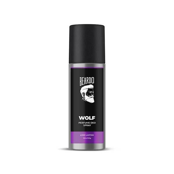 Beardo Wolf Perfume Deo Spray 150ml Strong and Long Lasting Fresh Fragrance 150 ml